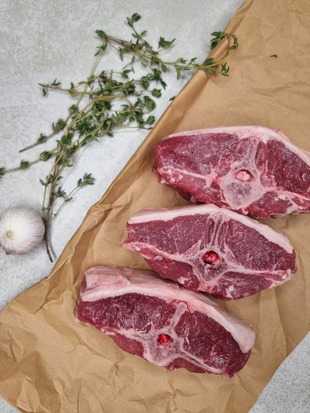 Bio Lamm Butterflysteak Detailansicht